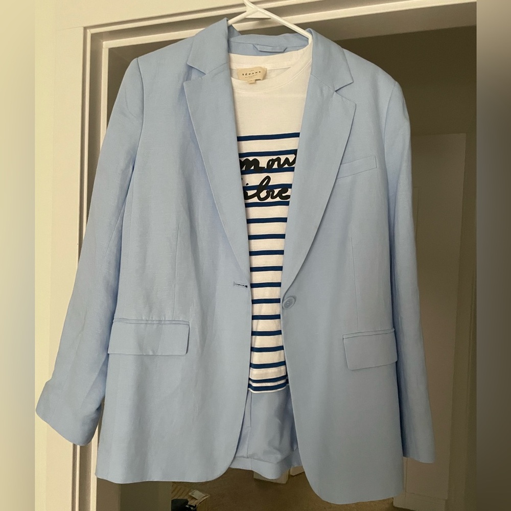 H&M Sky Blue Women’s Blazer